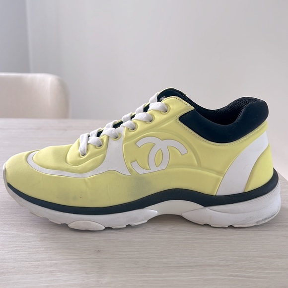 Chanel interlocking chunky sneakers - Picture 4 of 9